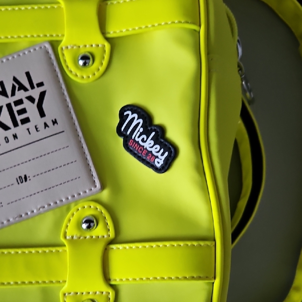Mickey Expedition Team Bright Yellow Backpack - NWT - Picture 4 of 9